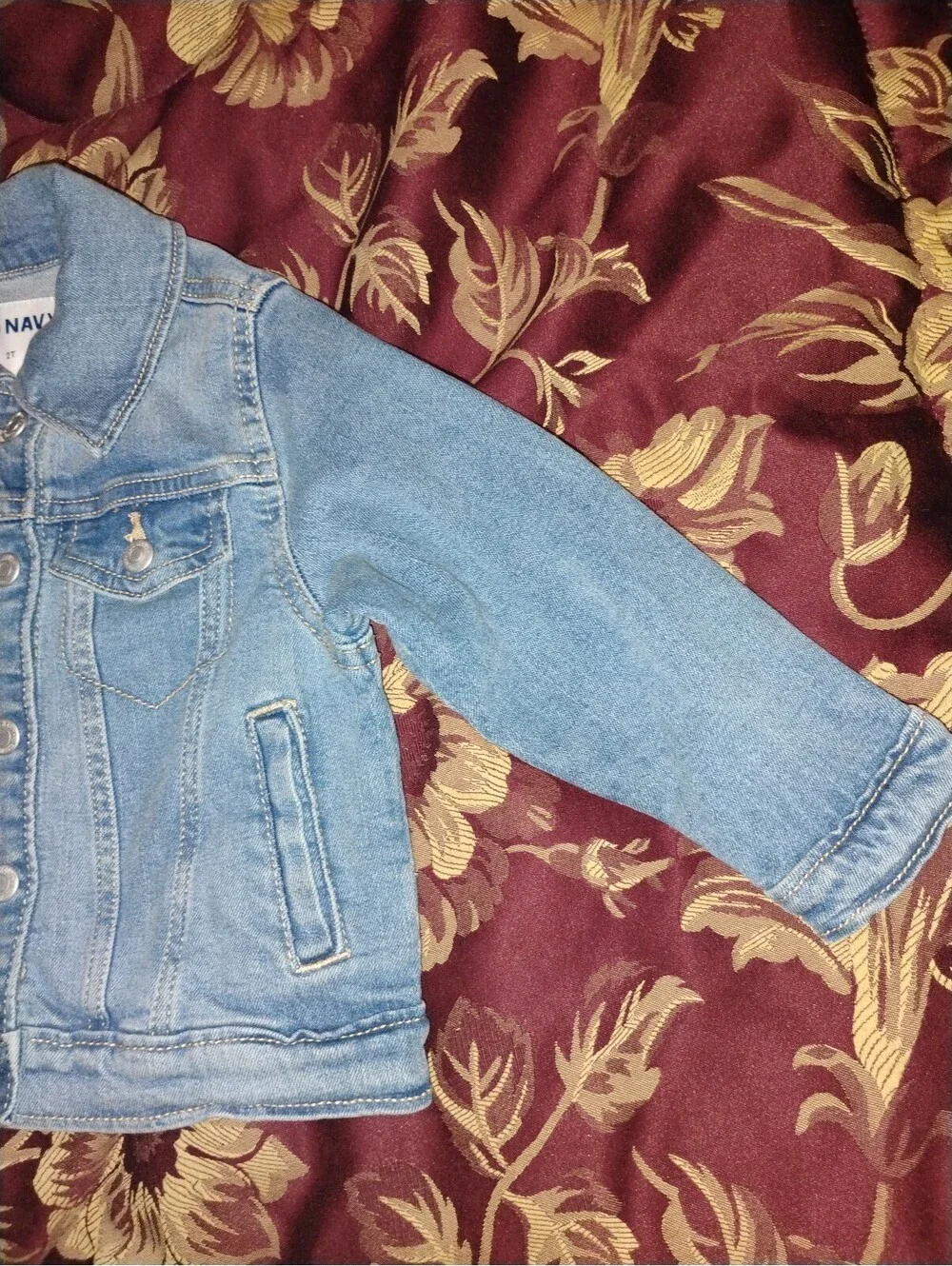 Old Navy Toddler Denim Jacket Size 2T Light Blue